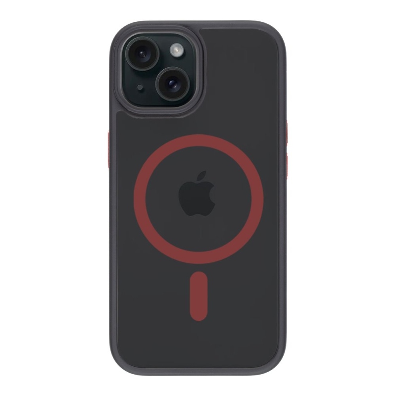 Tactical MagForce Hyperstealth 2.0 Kryt pre iPhone 15 Black/Red