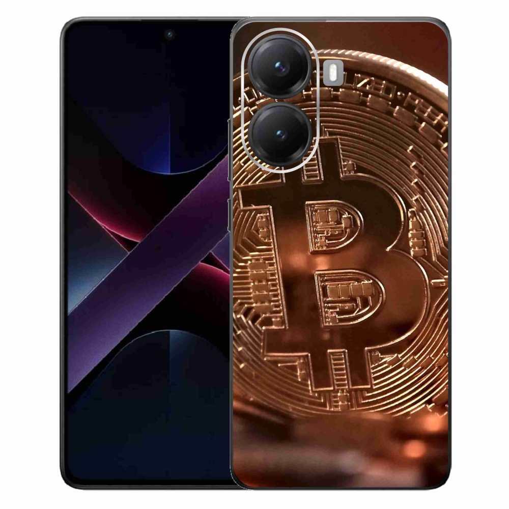 Gélový kryt mmCase na Xiaomi Poco X7 Pro 5G - bitcoin