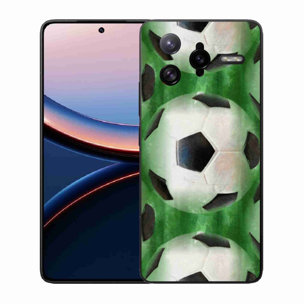 Gélový kryt mmCase na Xiaomi Poco F7 Ultra - futbalová lopta