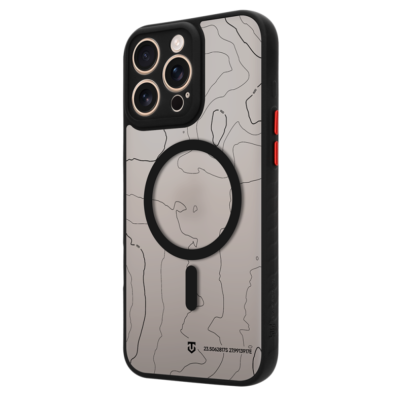 Tactical MagForce Warthog – puzdro pre Apple iPhone 16 Pro Max v čiernej farbe Asphalt