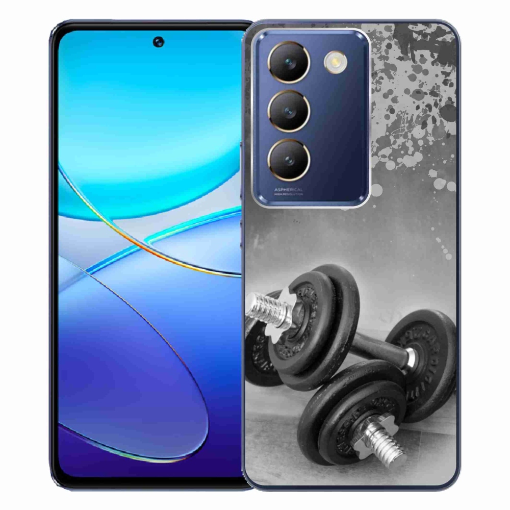 Gélový kryt mmCase na Vivo V40 SE 4G/5G - činky 1