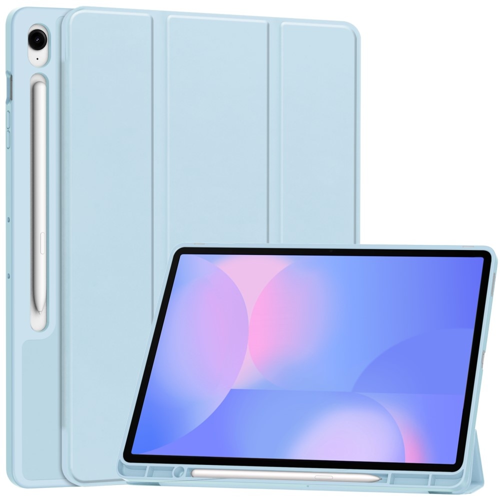 Cases chytré zatváracie púzdro na Samsung Galaxy Tab S10 FE+ - svetlomodré