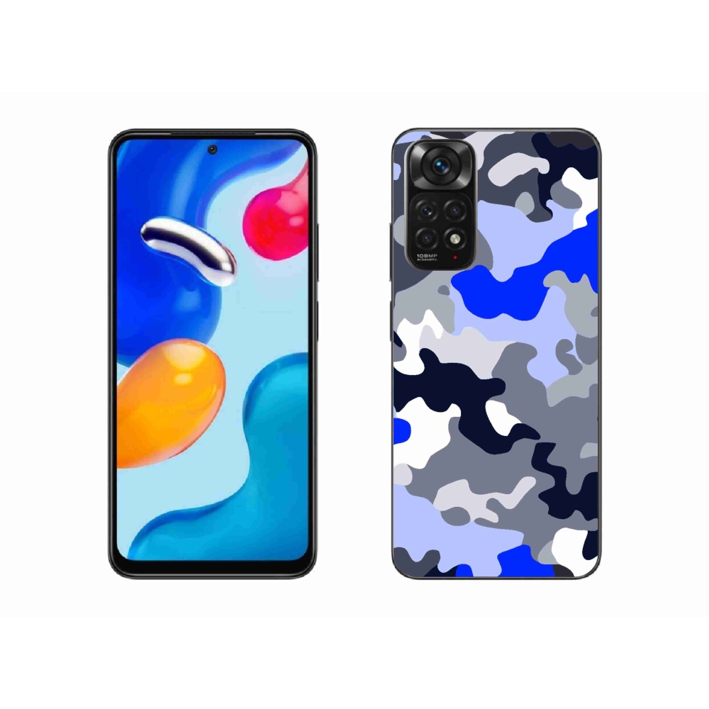 Gélový kryt mmCase na Xiaomi Redmi Note 11 4G - maskáčový vzor 8
