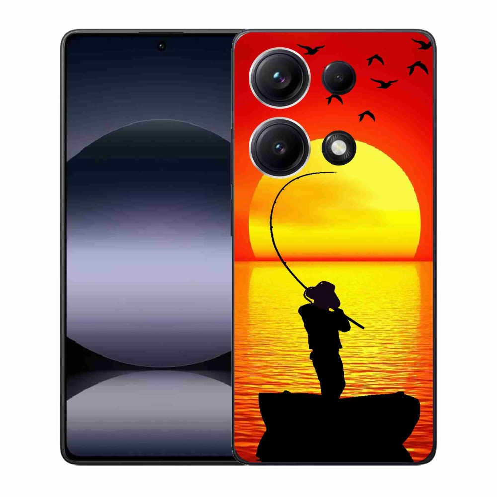 Gélový kryt mmCase na Xiaomi Redmi Note 14S - rybárčenie