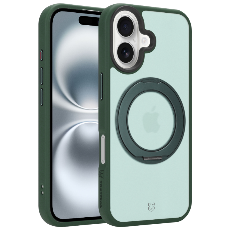 Tactical MagForce Hyperstand – puzdro pre Apple iPhone 16 v farbe Forest Green
