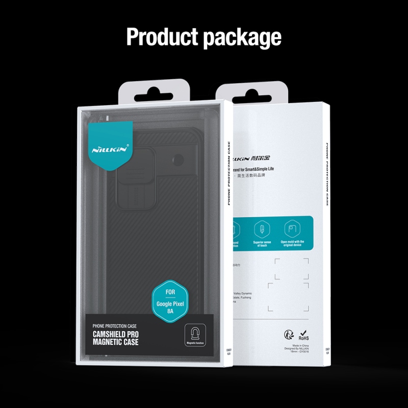 Nillkin CamShield PRE Magnetic Zadný Kryt pre Google Pixel 8a Black