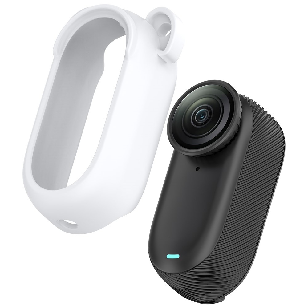 Silikónový ochranný obal pre Insta360 GO 3 / GO 3S - biely