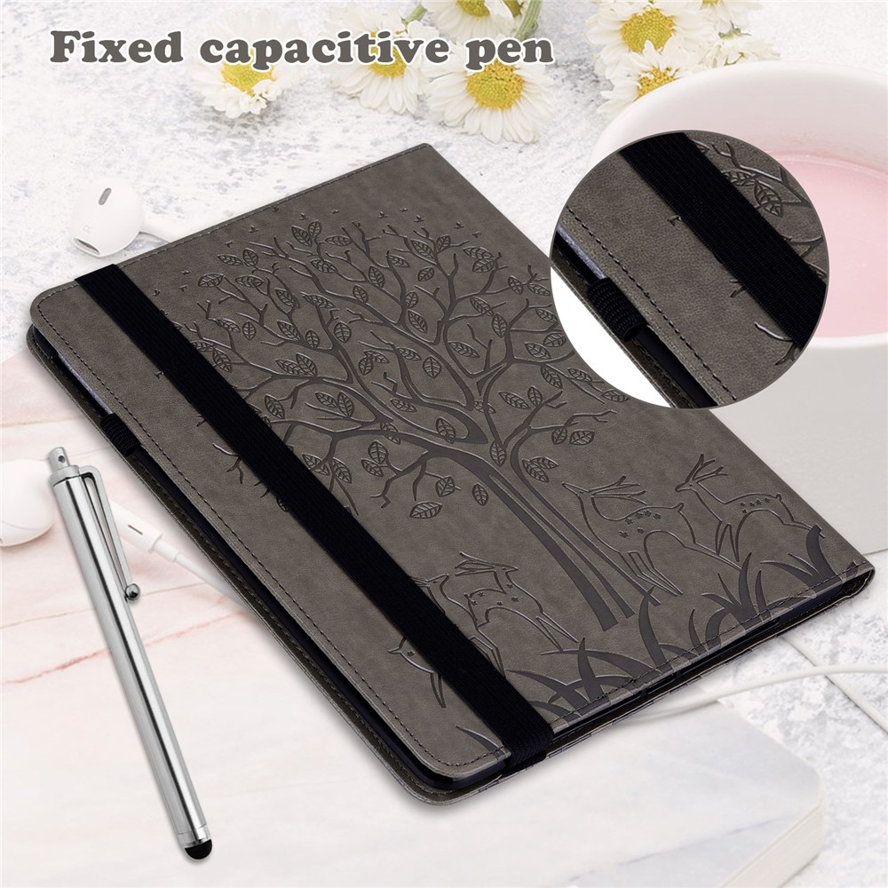 Tree zatváracie púzdro na tablet Xiaomi Redmi Pad SE 8.7 - šedé
