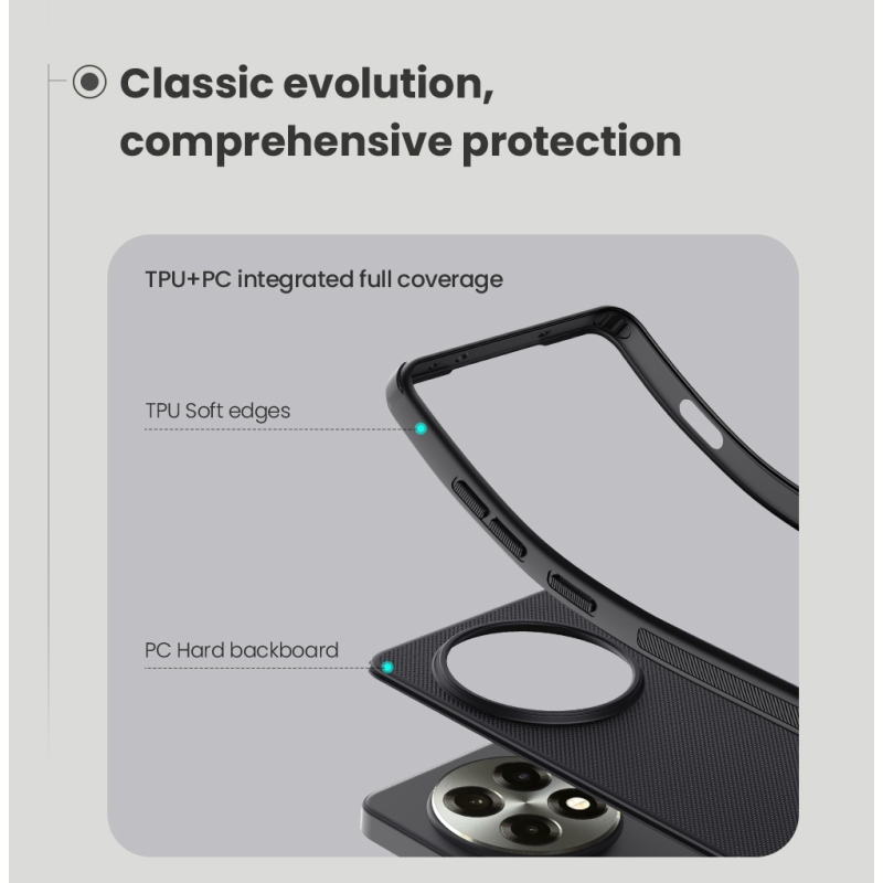 Nillkin Super Frosted PRE Magnetic Zadný Kryt pre OnePlus 13R Black