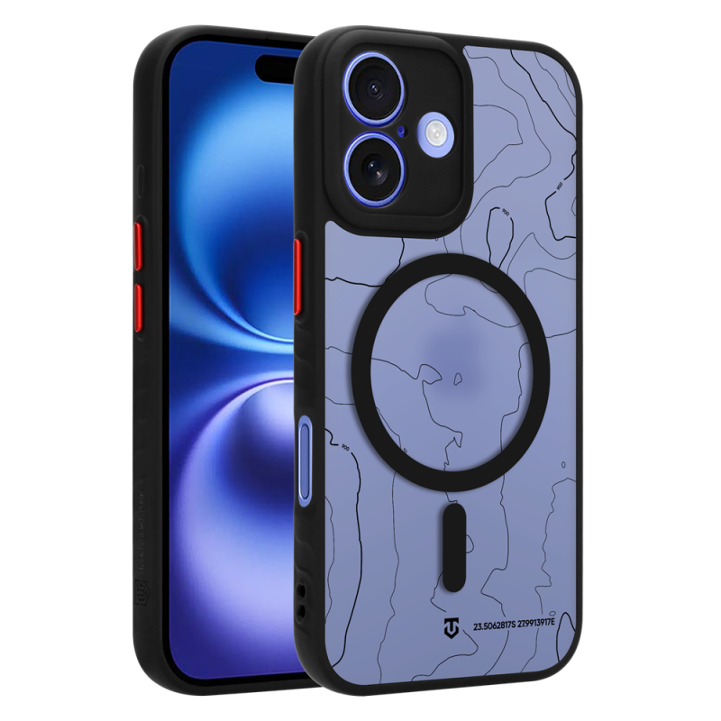 Tactical MagForce Warthog – puzdro pre Apple iPhone 16 v farbe Asphalt