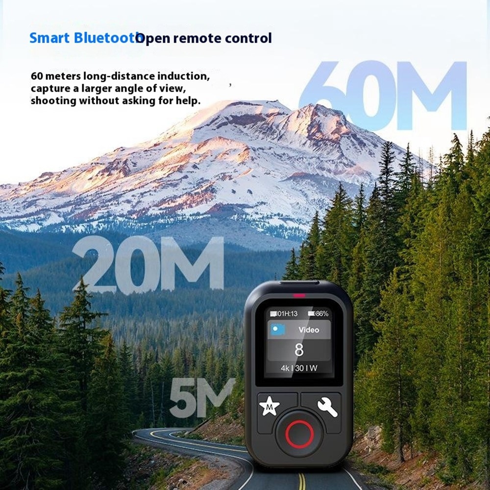 TELESIN Bluetooth diaľkový ovládač pre GoPro Hero 13/12/11/10/9/8 a GoPro Max