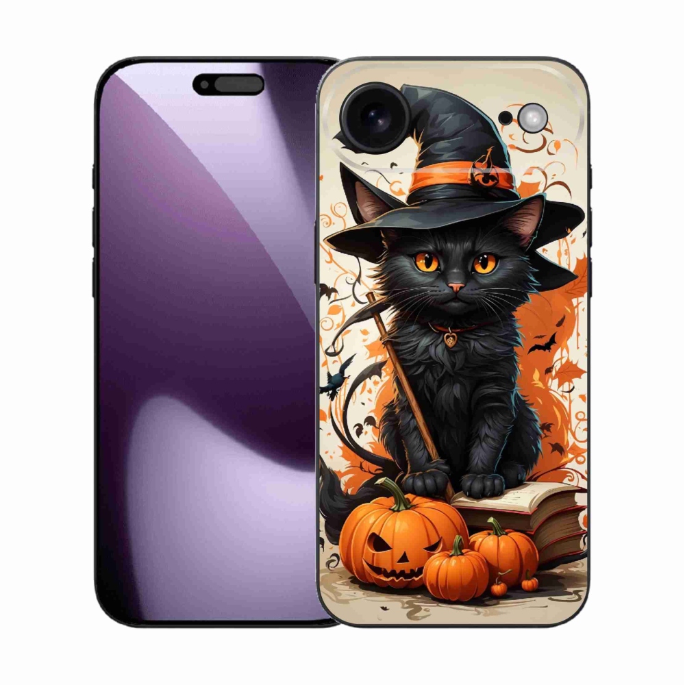 Gélový kryt mmCase na iPhone 17 Air - kocúr čarodejník