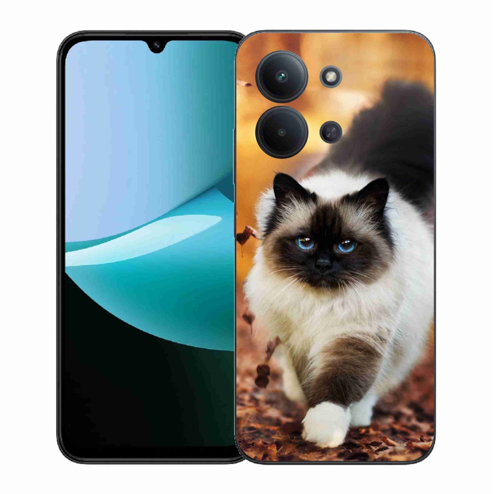 Gélový kryt mmCase na Xiaomi Redmi 15C 4G (171mm)/Poco C85 4G (171mm) - mačka
