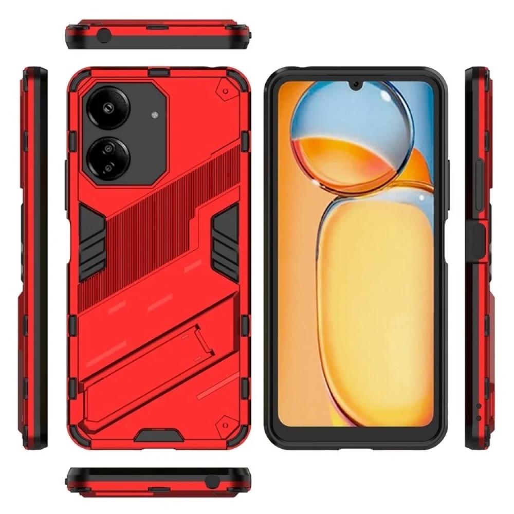 Armory odolný kryt pre Xiaomi Poco C65/Redmi 13C - červený