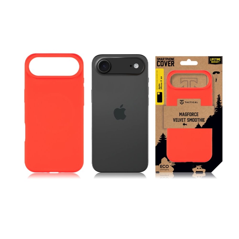 Taktický kryt MagForce Velvet Smoothie pre Apple iPhone 17 Air Chilli