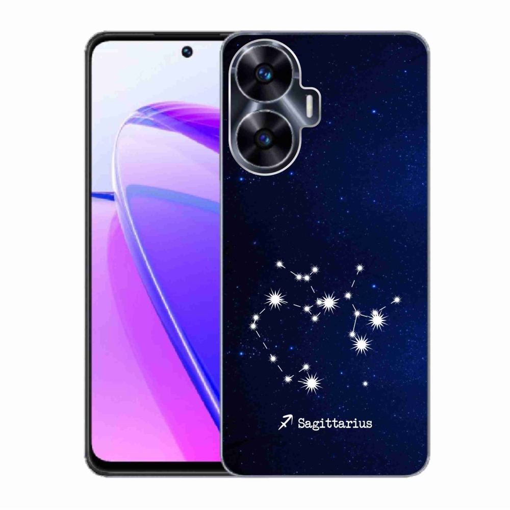 Gélový kryt mmCase na Realme C55 - súhvezdie Strelca