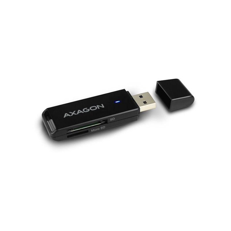 Axagon Superspeed USB Čítačka SD/microSDKaret