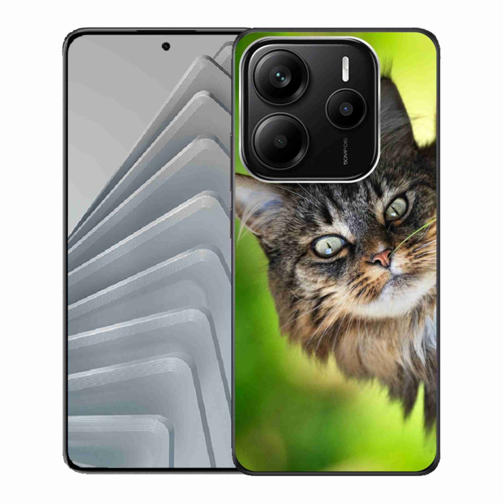 Gélový kryt mmCase na Xiaomi Redmi Note 14 5G - kočka 3