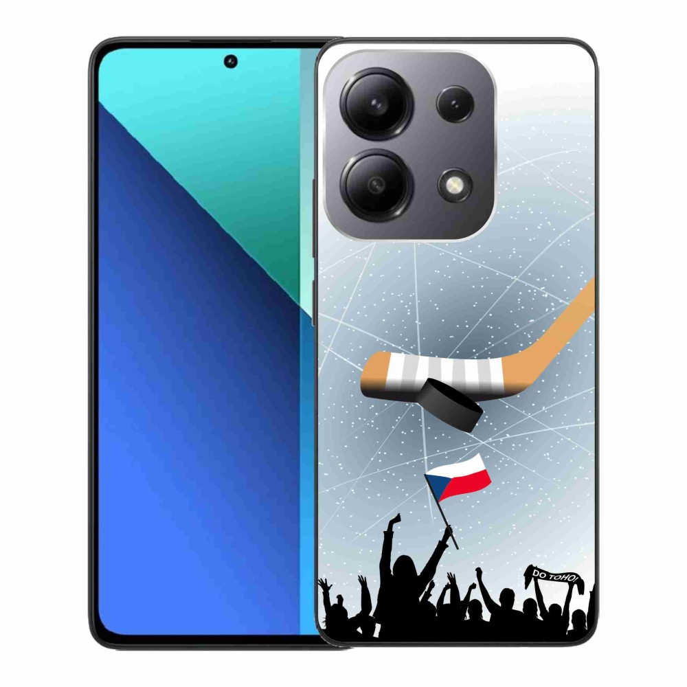 Gélový kryt mmCase na Xiaomi Redmi Note 13 - fanúšikovia hokeja