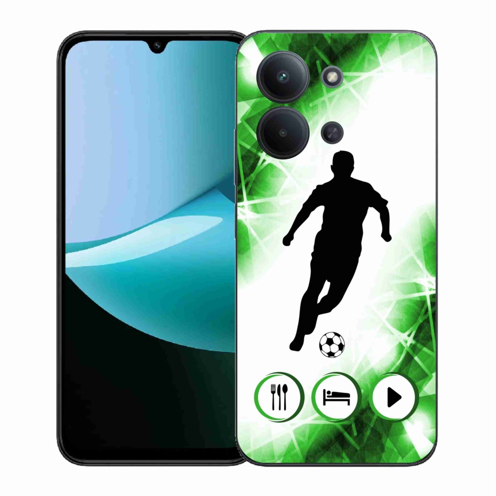 Gélový kryt mmCase na Xiaomi Redmi 15C 4G (171mm)/Poco C85 4G (171mm) - futbalista