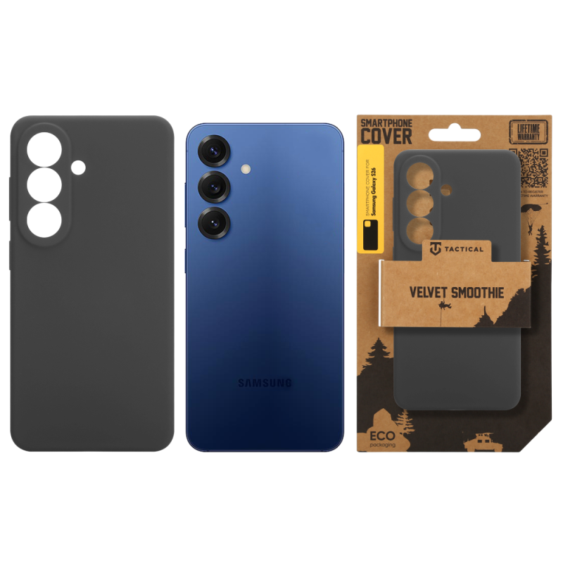 Taktický zamatový kryt Smoothie pre Samsung Galaxy S26 Bazooka