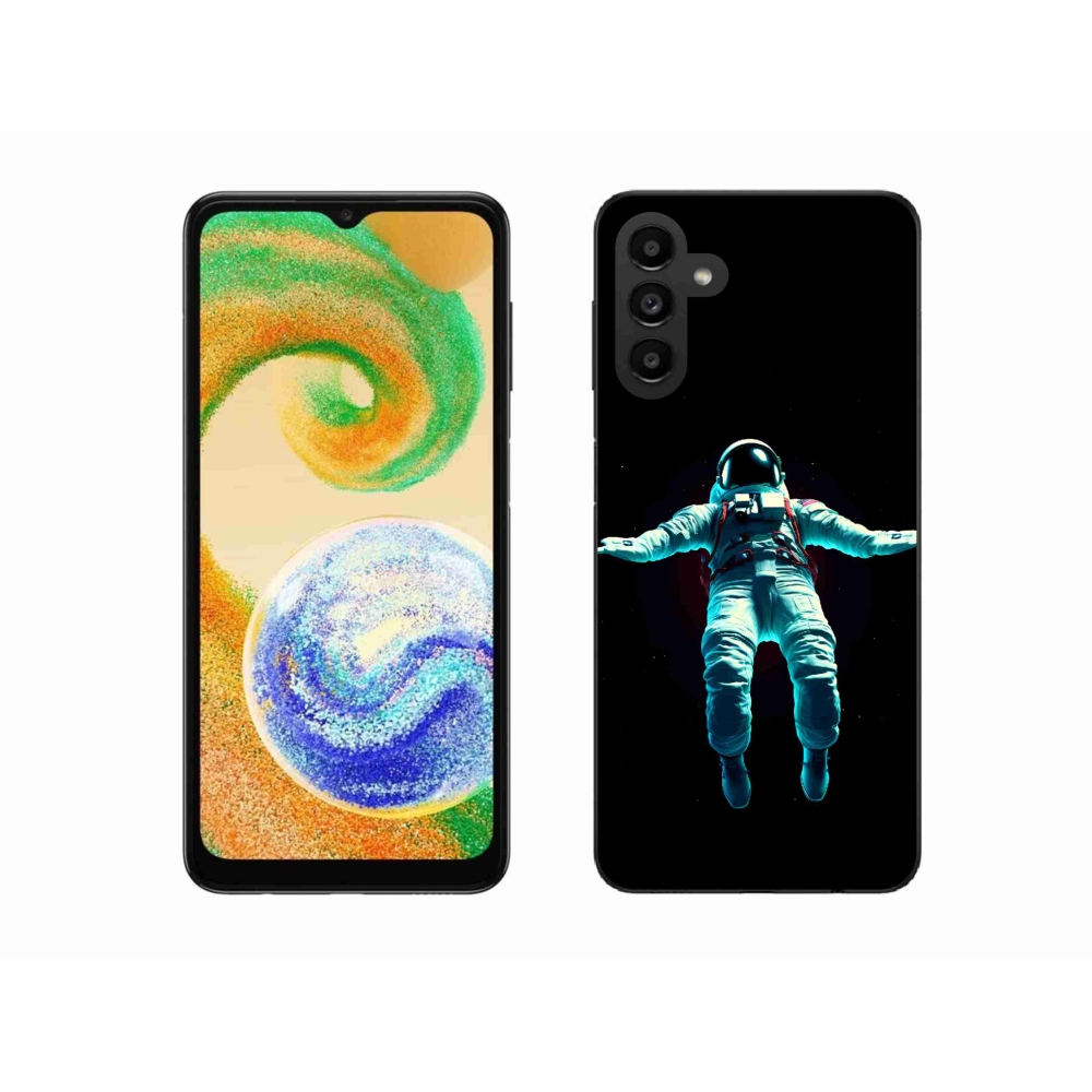 Gélový kryt mmCase na Samsung Galaxy A04s (164.7x76.7x9.1mm) - kozmonaut