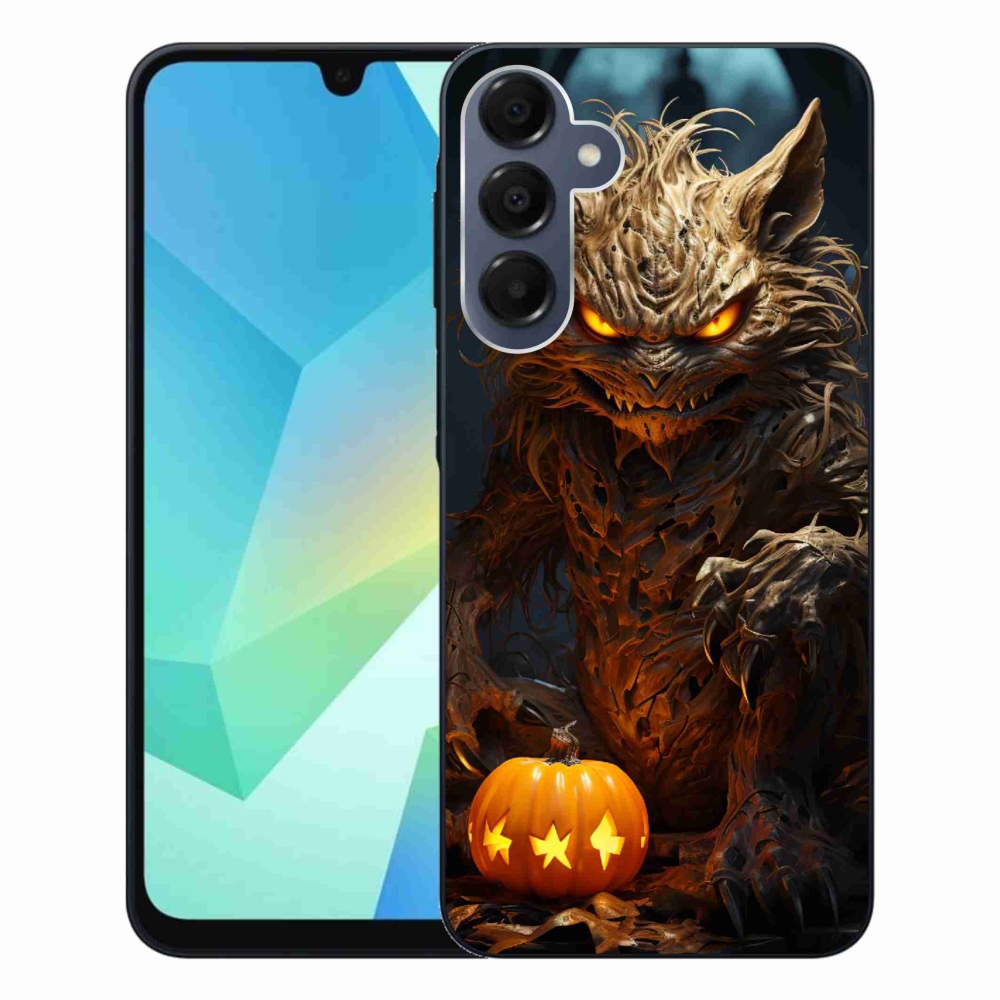 Gélový kryt mmCase na Samsung Galaxy A16 4G/5G - halloweenska príšera