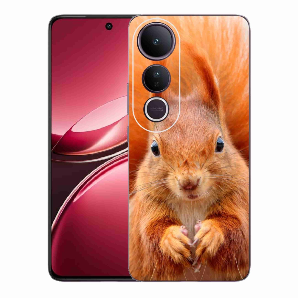 Gélový kryt mmCase na Vivo V50 Lite 4G/5G - veverička
