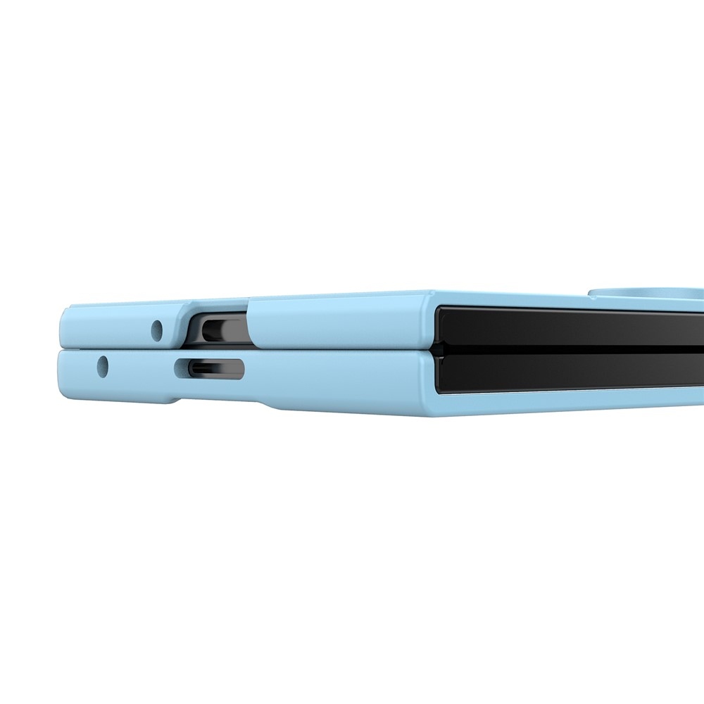 Rugg odolný gélový obal na Samsung Galaxy Z Fold7 5G - svetlomodrý