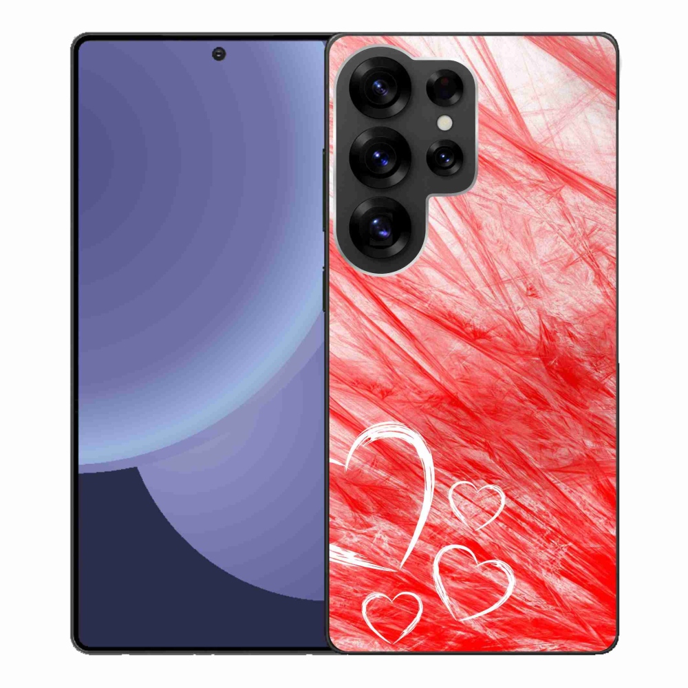 Gélový kryt mmCase na Samsung Galaxy S25 Ultra - heart