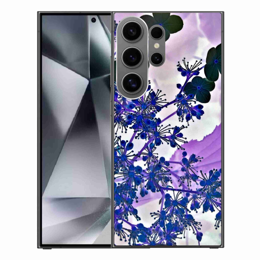 Gélový kryt mmCase na Samsung Galaxy S24 Ultra - kvet hortenzie