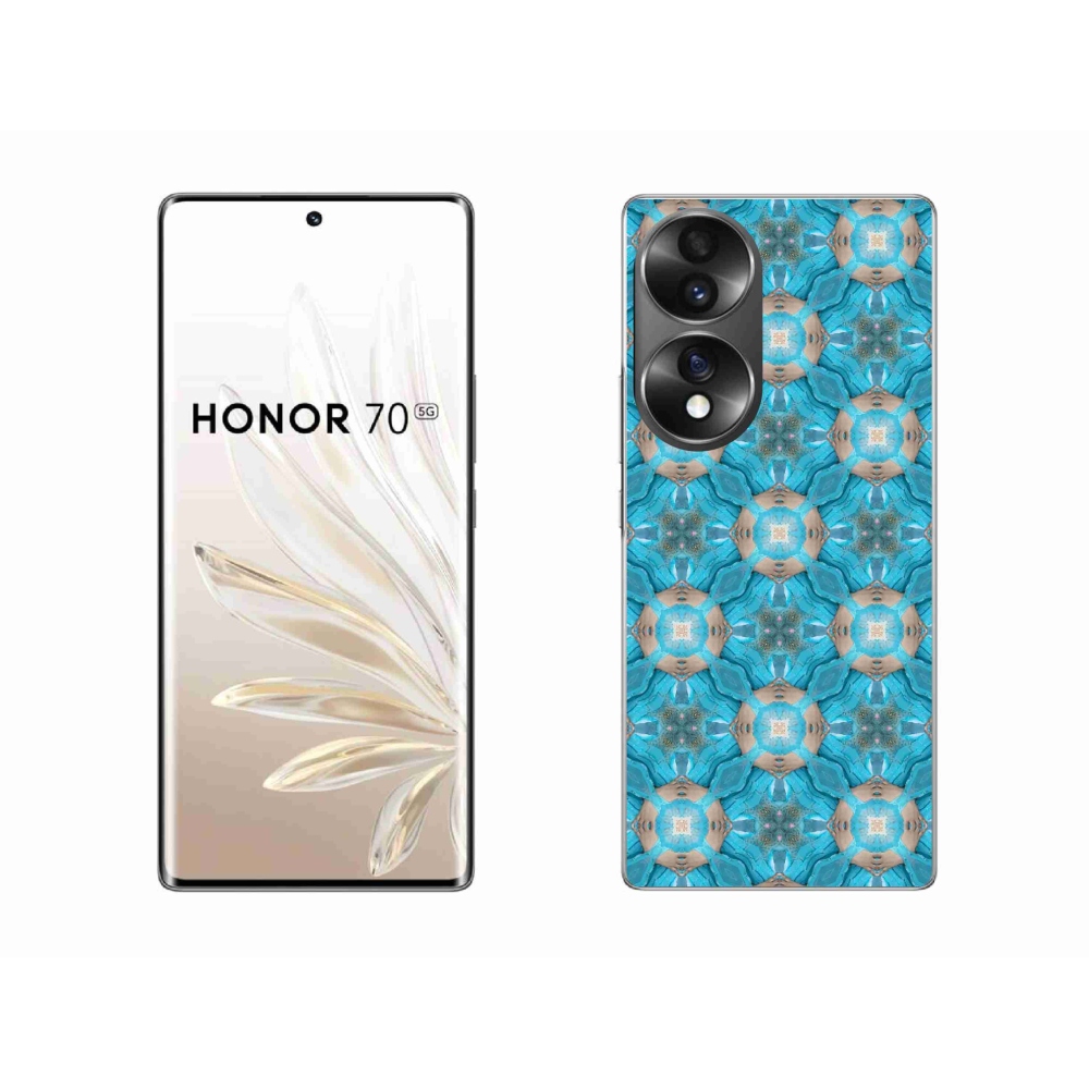 Gélový kryt mmCase na Honor 70 - abstraktný motív 12