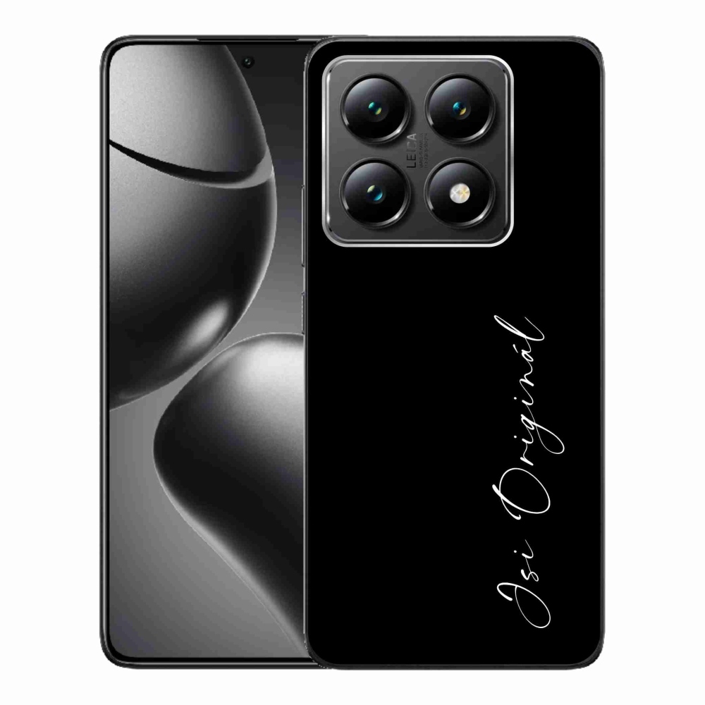 Gélový kryt mmCase na Xiaomi 14T - si originál čierne pozadie