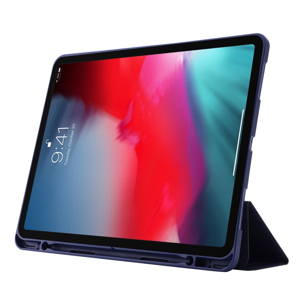 Stand zatváracie púzdro na iPad Pro 11 (2024) - tmavomodré