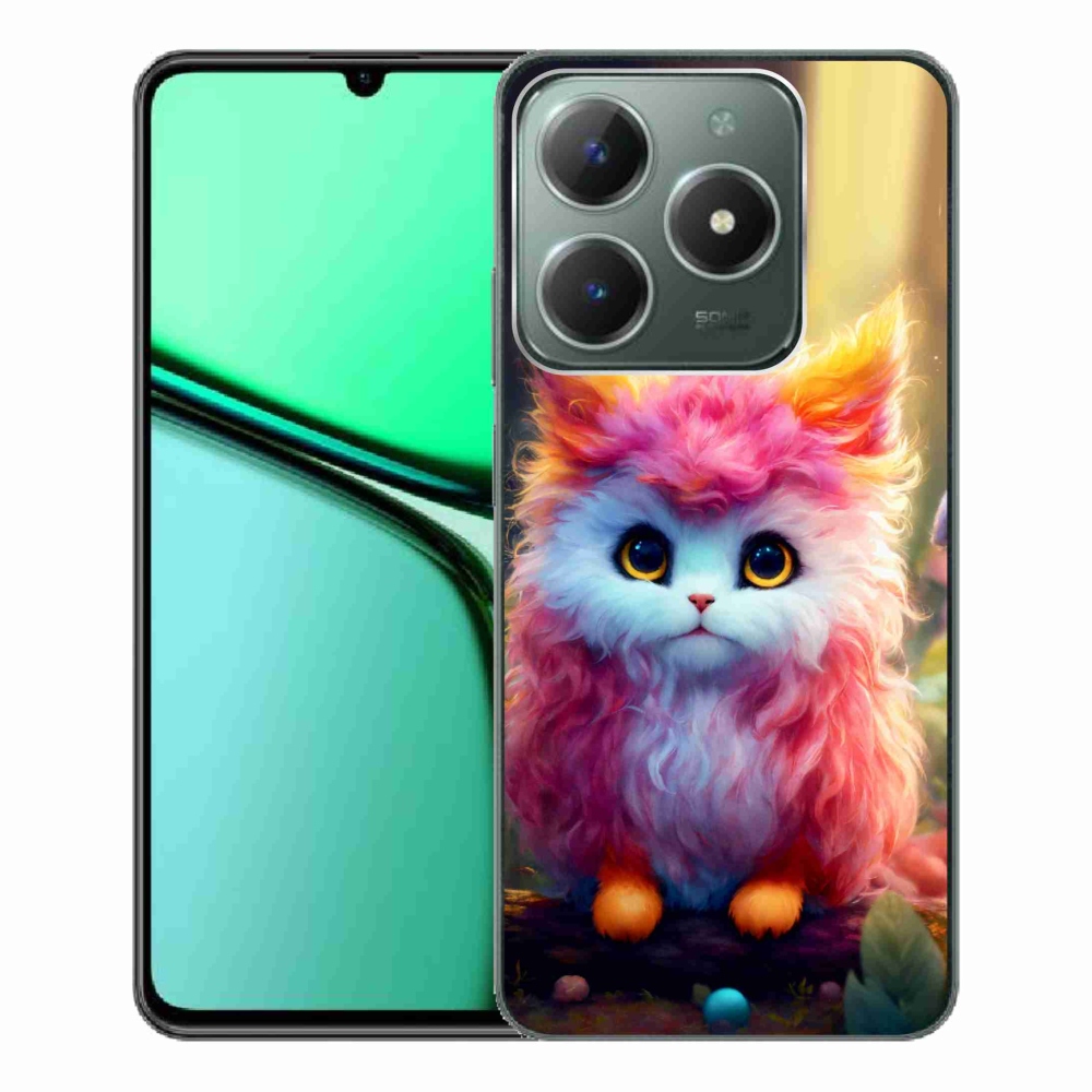 Gélový kryt mmCase na Realme C61 - roztomilé mačiatko 5