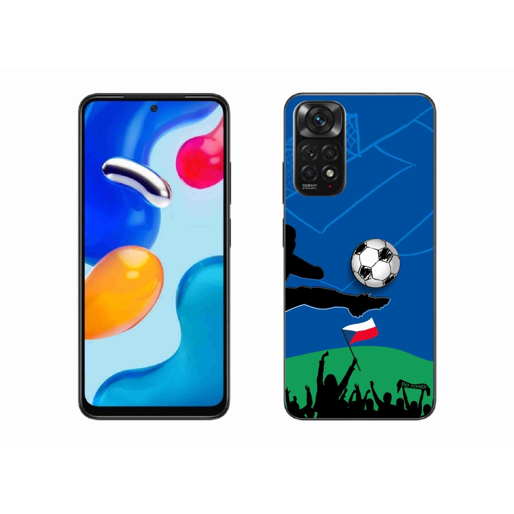 Gélový kryt mmCase na Xiaomi Redmi Note 11 4G - fanúšikovia futbalu