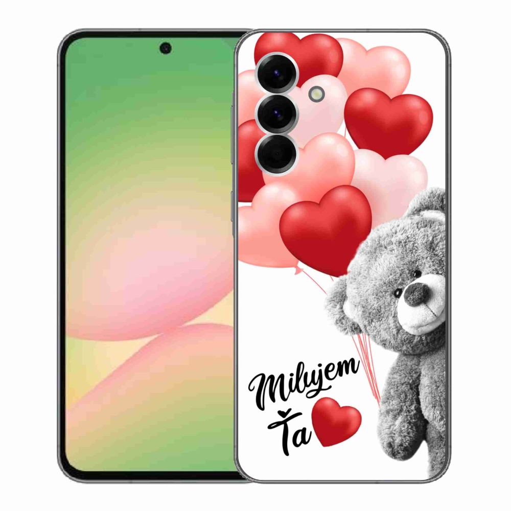 Gélový kryt mmCase na Samsung Galaxy A56 5G - milujem Ťa sk