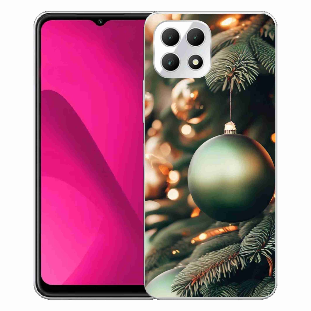 Gélový kryt mmCase na T-Mobile T Phone 2 - vianočné ozdoby 1