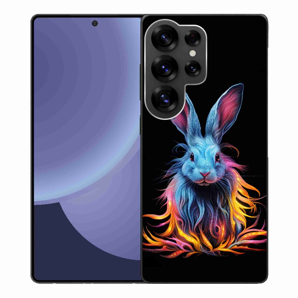 Gélový kryt mmCase na Samsung Galaxy S25 Ultra - abstraktný zajac