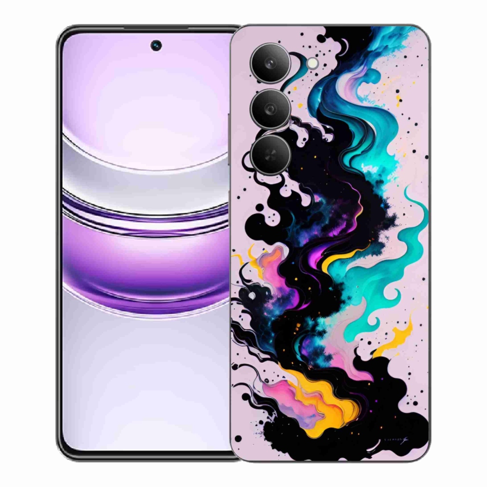 Gélový kryt mmCase na Realme 14x 5G - abstraktný motív 4