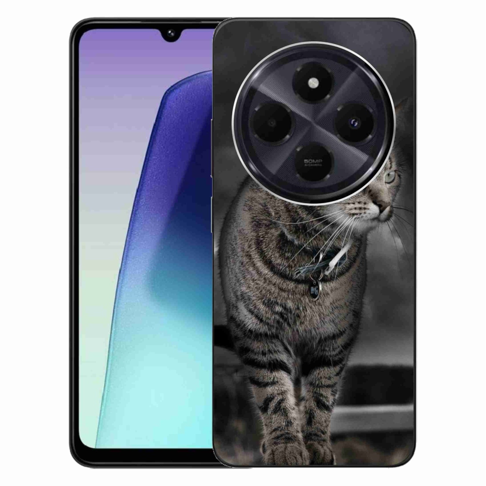 Gélový kryt mmCase na Xiaomi Redmi 14C/Poco C75 - mačka