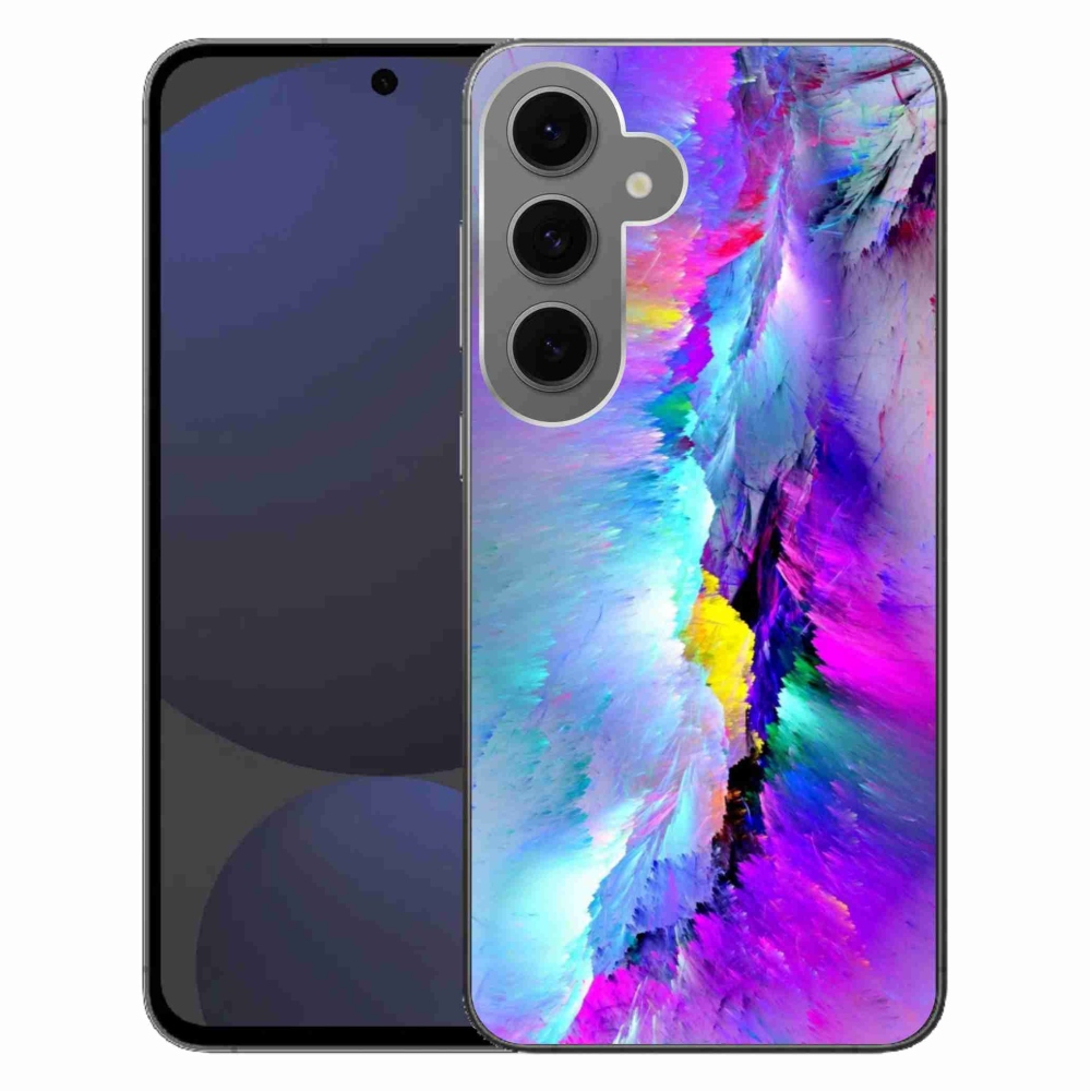 Gélový kryt mmCase na Samsung Galaxy S24 FE - abstrakt