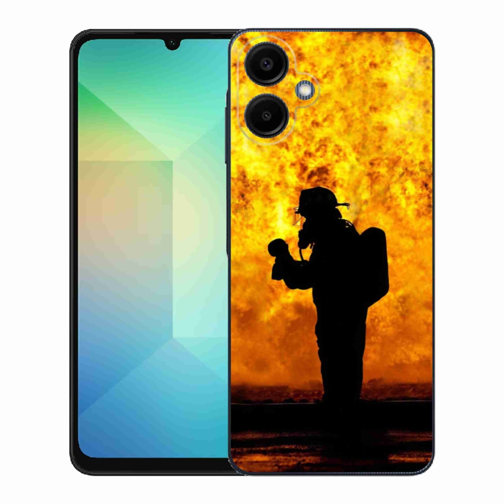 Gélový kryt mmCase na Samsung Galaxy A06 4G - hasič