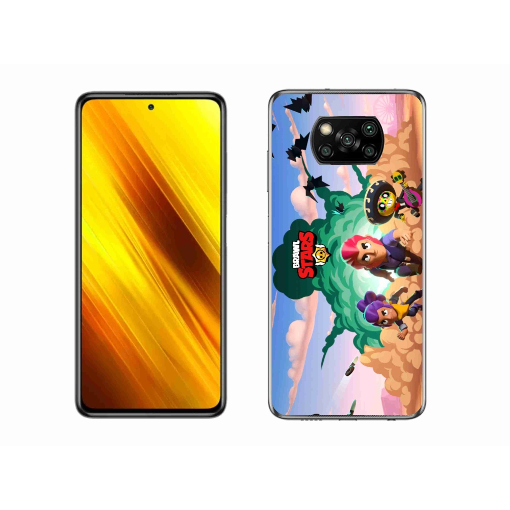 Gélový kryt mmCase na Xiaomi Poco X3 - brawl stars