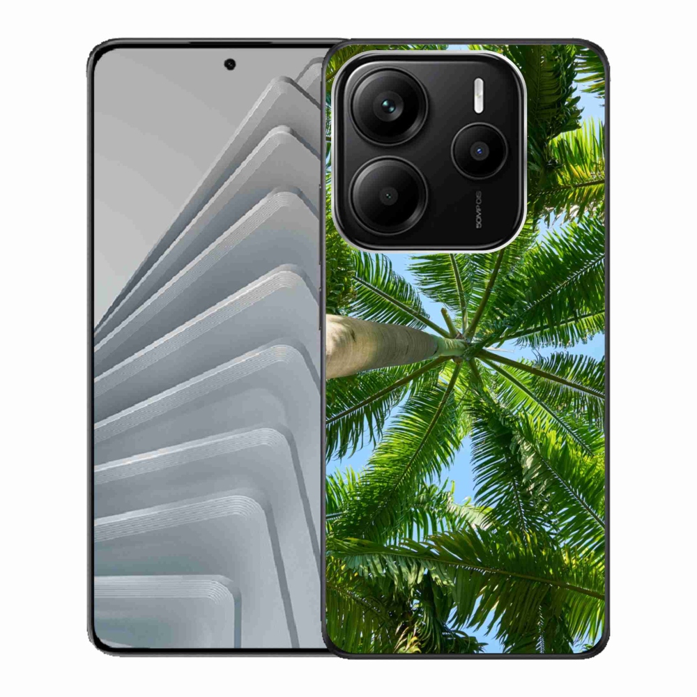 Gélový kryt mmCase na Xiaomi Redmi Note 14 5G - palmy