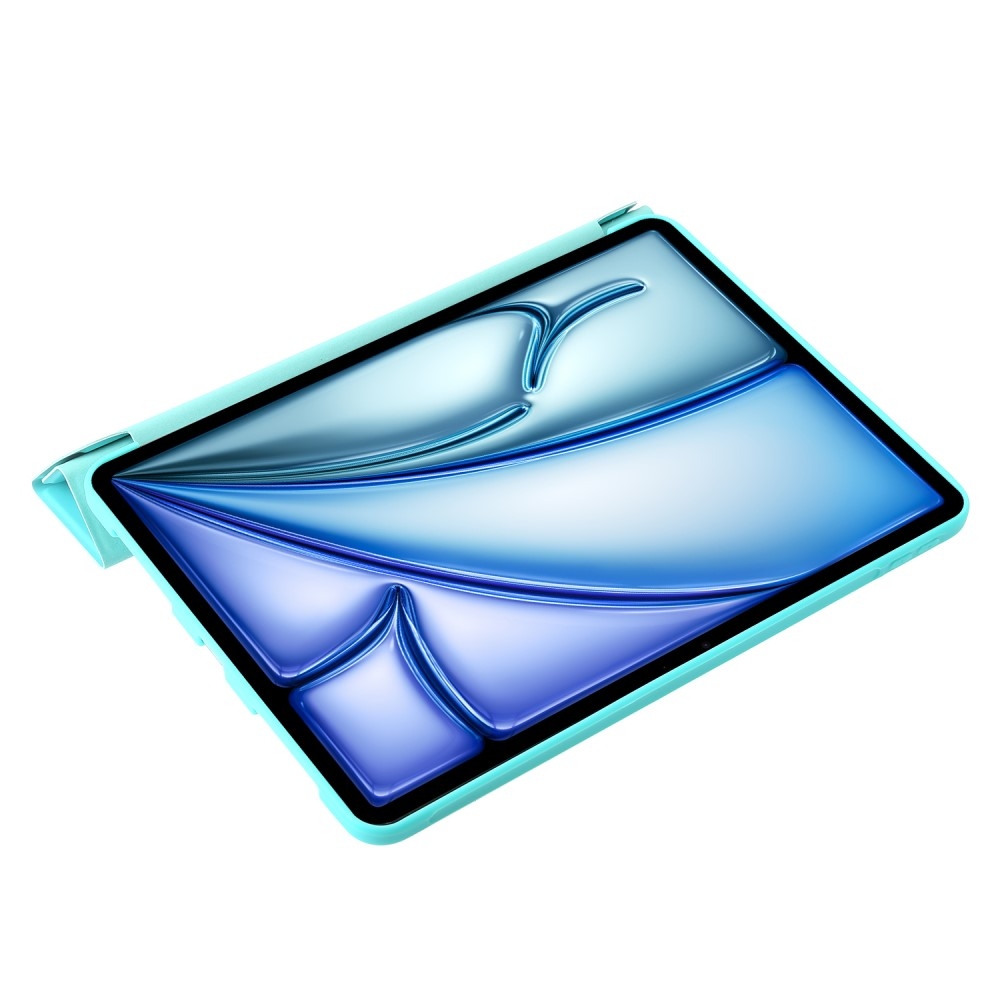 Origamis inteligentné polohovacie puzdro na tablet iPad Air 13 (2024)/(2025) - svetlomodré