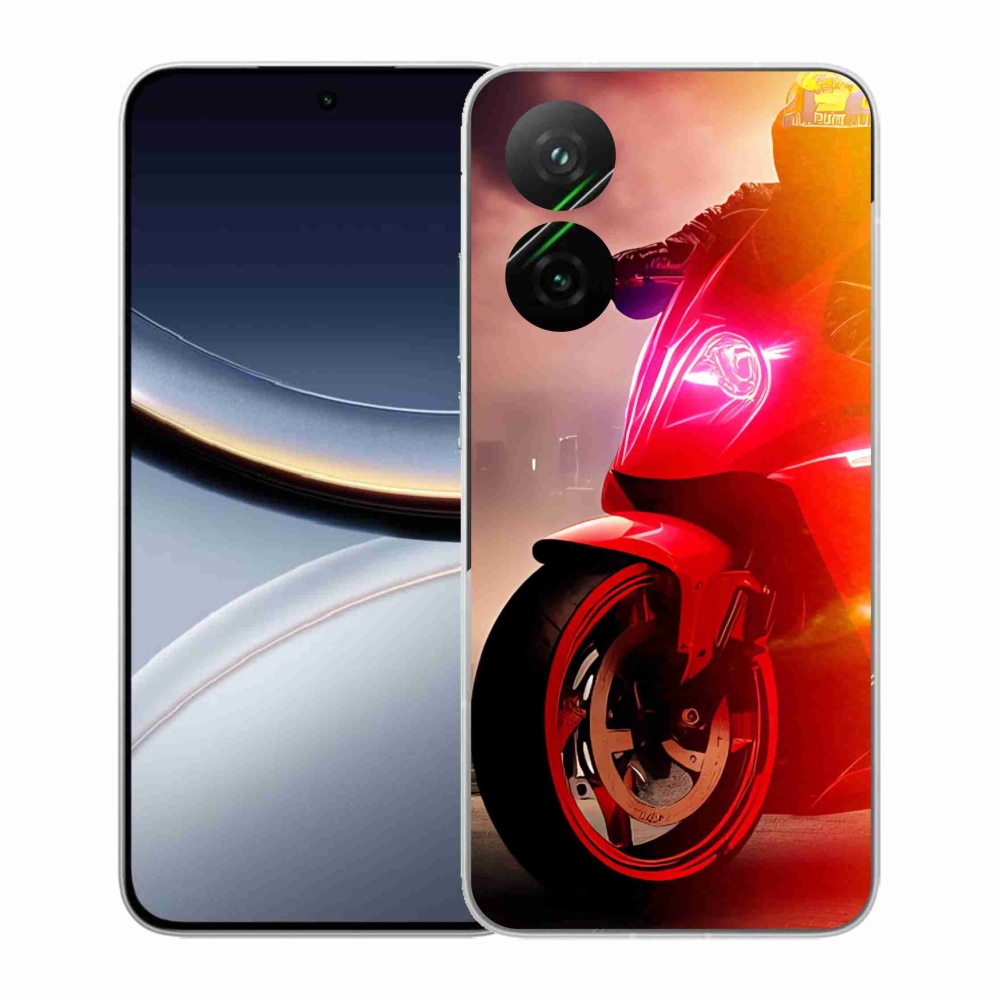 Gélový kryt mmCase na Xiaomi Poco F7 5G - motorka