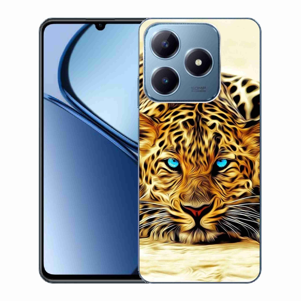 Gélový kryt mmCase na Realme C63 - kreslený tiger