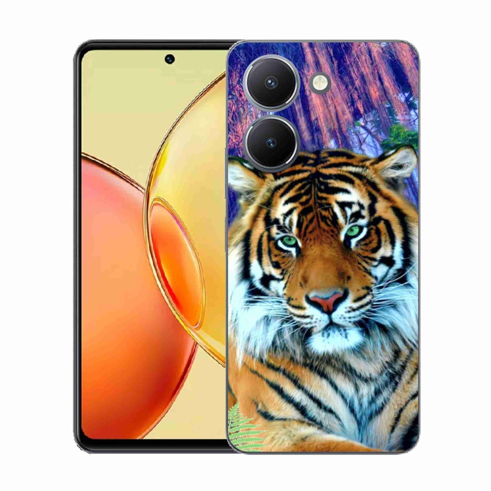 Gélový kryt mmCase na Vivo Y36 - tiger