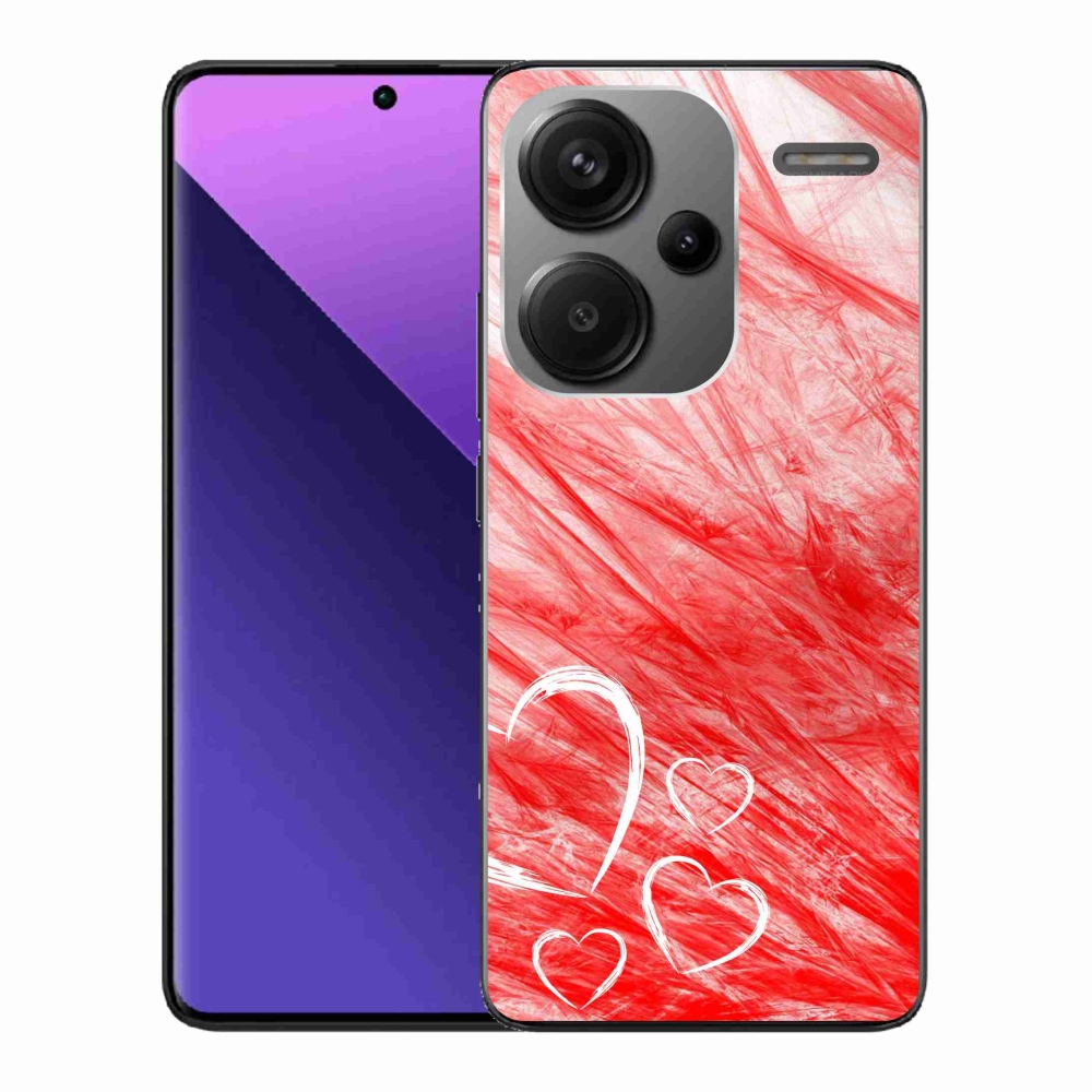 Gélový kryt mmCase na Xiaomi Redmi Note 13 Pro+ 5G - heart